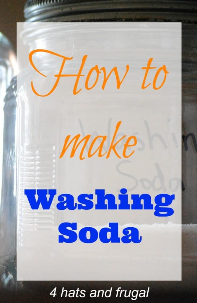 How to make washing soda