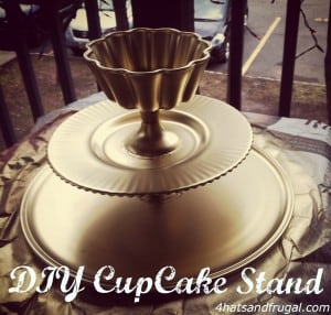 DIY cupcake stand, DIY, DIY gift,