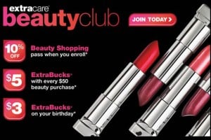 CVS Beauty Club benefits