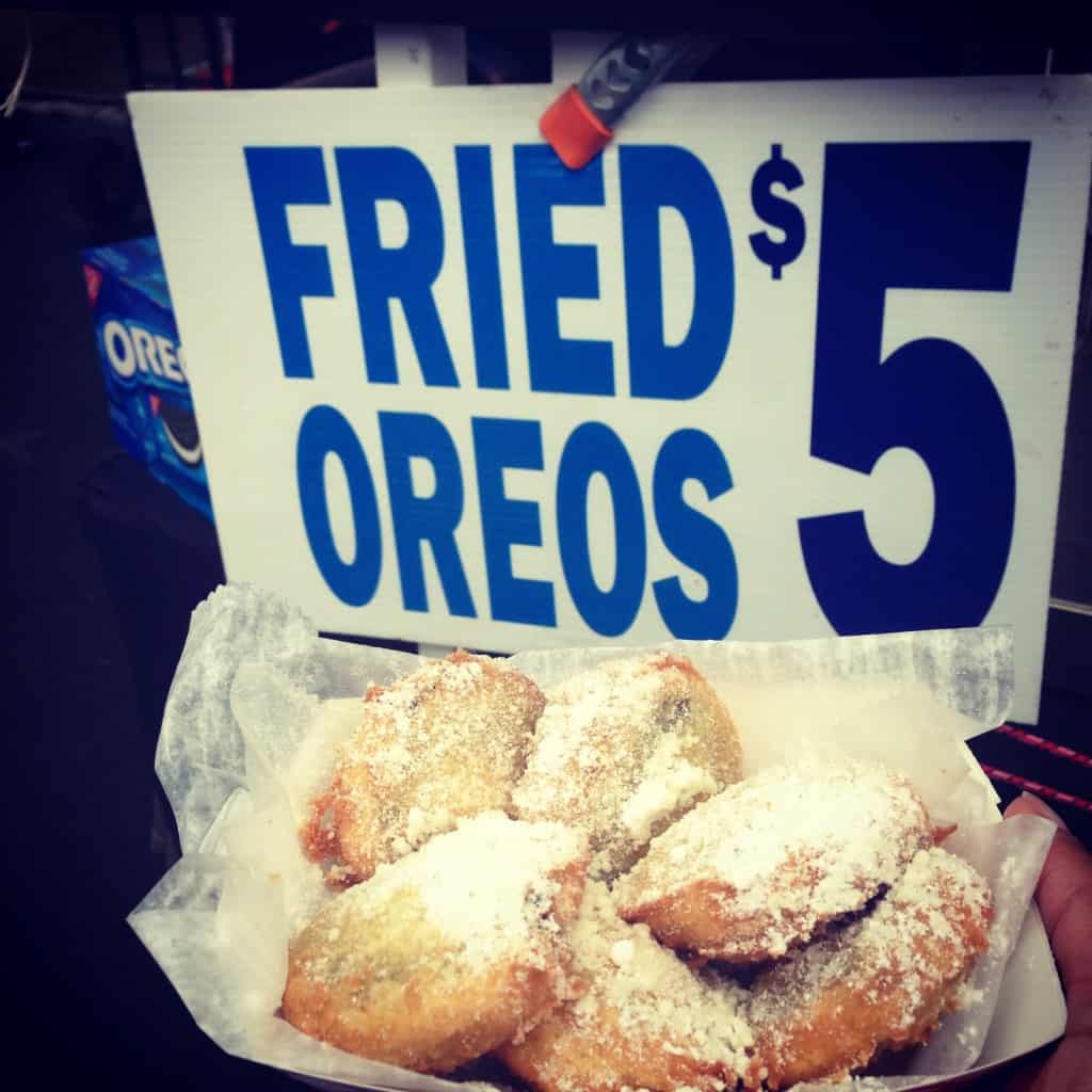 Friend Oreos at the Highlands Clam Festival in NJ