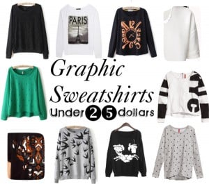 10 graphic sweatshirts for under $25 (and how to wear them)