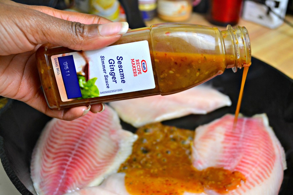 Sweet and sour tilapia | 4 Hats and Frugal #kraftrecipemakers #cbias #shop