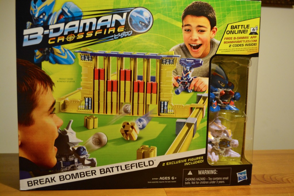 B-Daman Toys - Crossfire break bomber battlefield