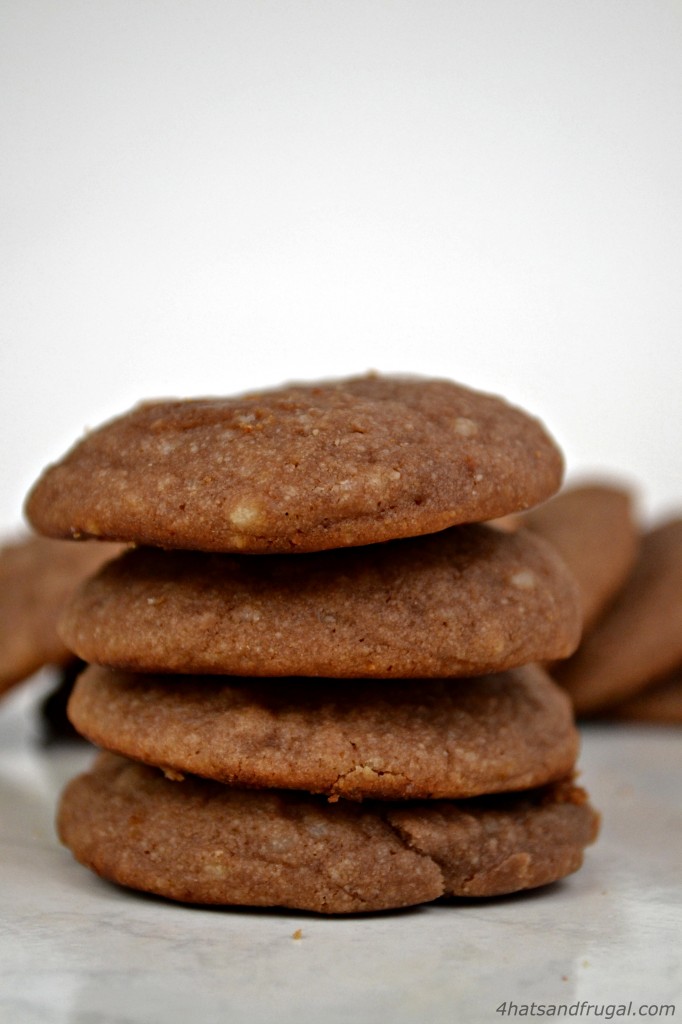 Nutella ricotta cookies - soft, cake-like cookies that aren't too sweet but so delicious