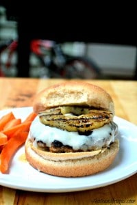 A simple recipe for grilled pineapple turkey burgers that is moist and full of flavor.