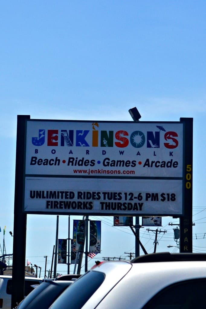 Jenkinson's Boardwalk in Pt. Pleasant NJ