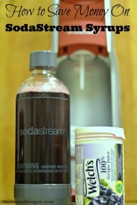 This post gives great tips on how to save money on SodaStream syrups.