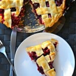 Looking for a great cranberry pie to make this holiday season? This one uses fresh cranberries, dried cranberries, and cranberry sauce!