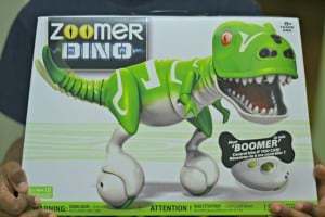 Zoomer Interactive Dino is one of this season's hottest toys, and this 9 year old is excited to get one.