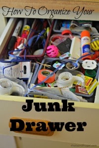 Yes, a junk drawer can be organized! Check out these 5 steps that show you exactly how to organize a junk drawer, and keep it that way.