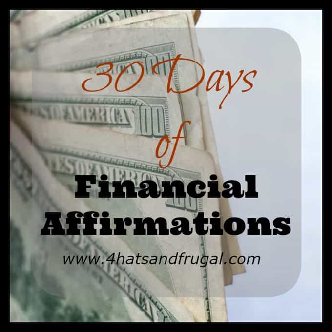 30 Days of Financial Affirmations