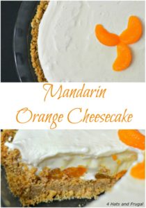 This mom shares her recipe for no-bake mandarin orange cheesecake, and it's perfect for any family gathering or a summer time treat!