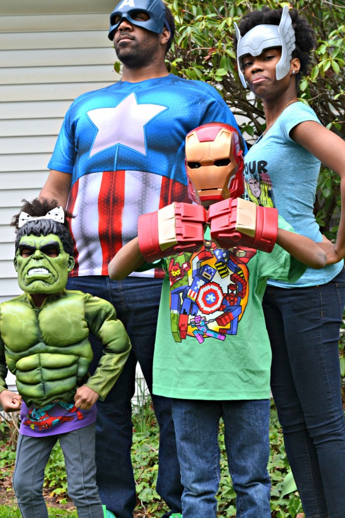 Want to see how this family of Avengers assembles? Check out this post full of awesome! #AvengersUnite #ad