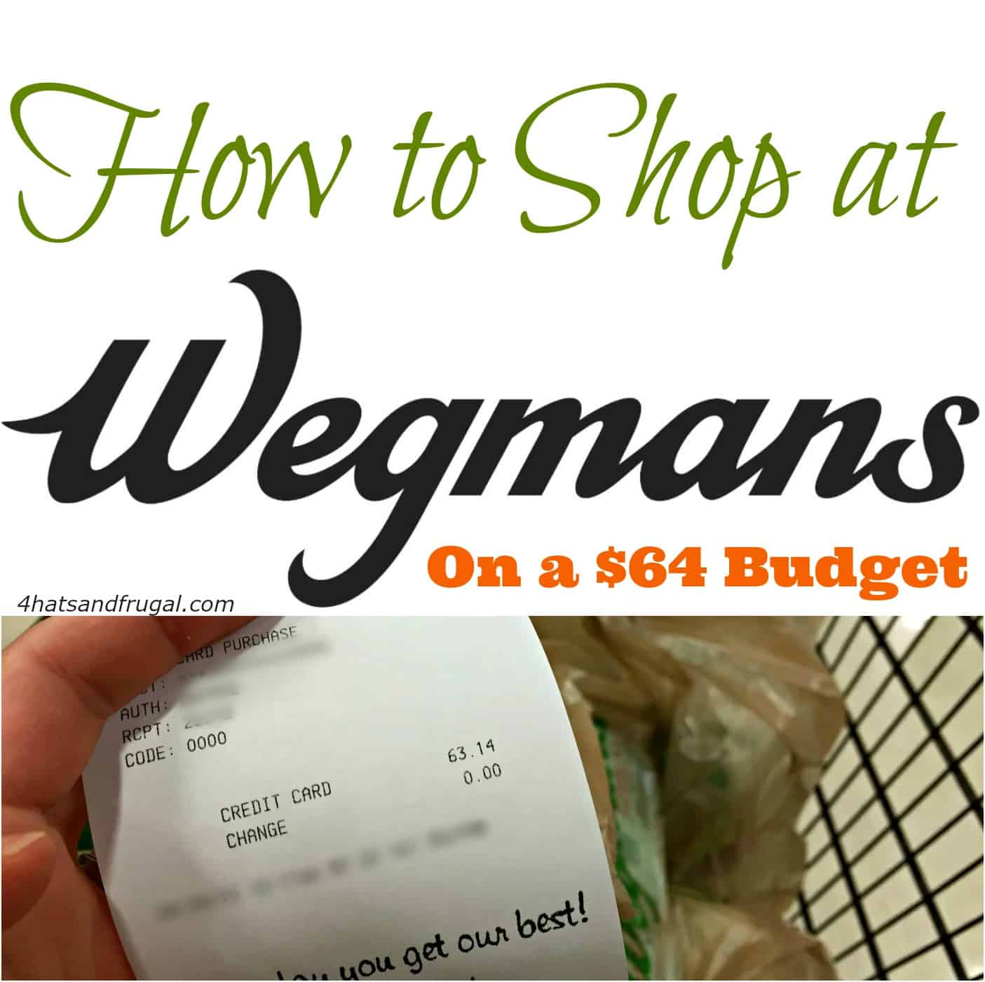 This mom shops Wegmans for her Paleo family on a $64 grocery budget. See how she did it!