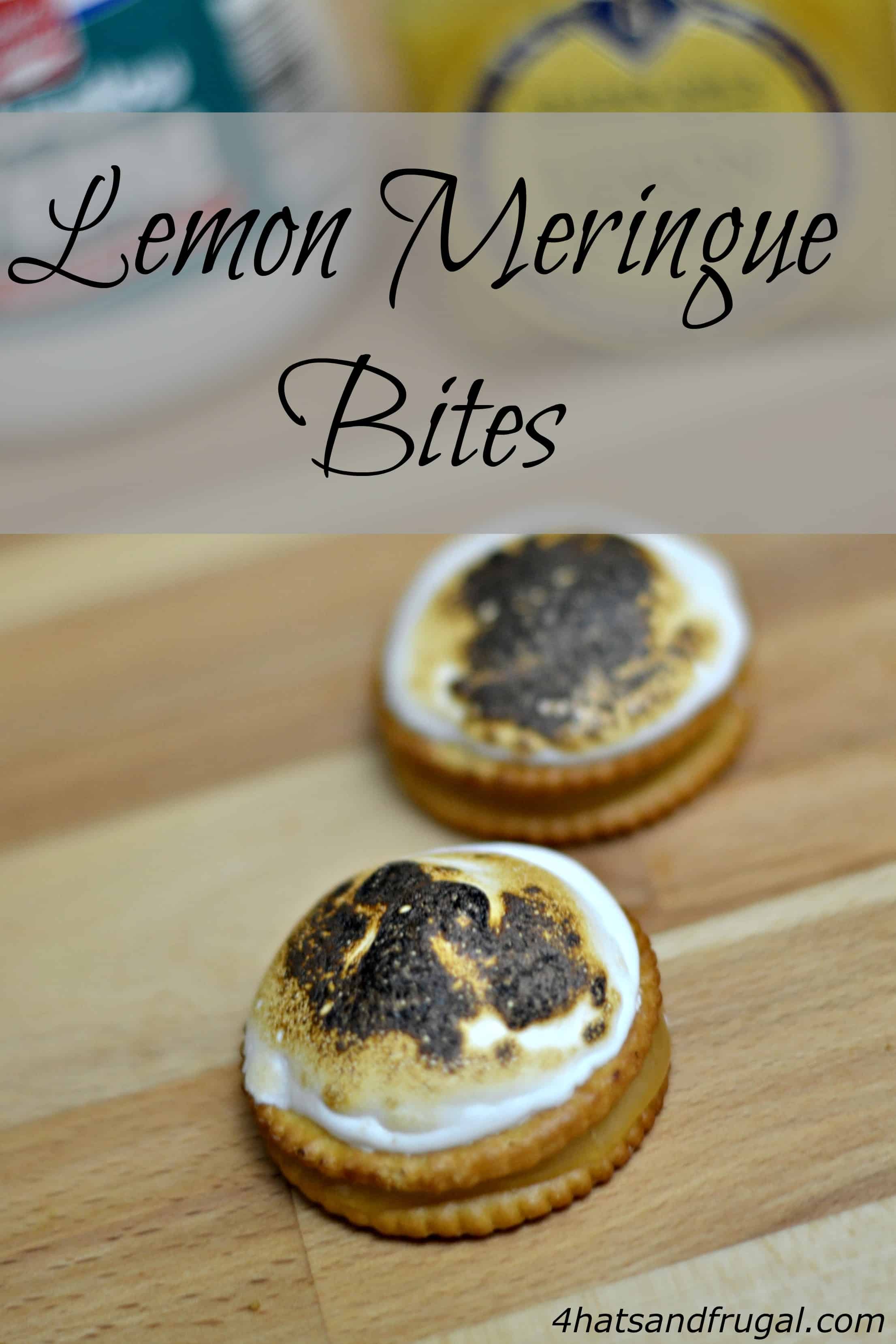 This quick snack is a delicious spin on the original lemon meringue pie dessert.