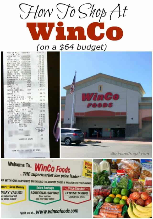 64 Dollar Grocery Budget At WinCo 4 Hats and Frugal