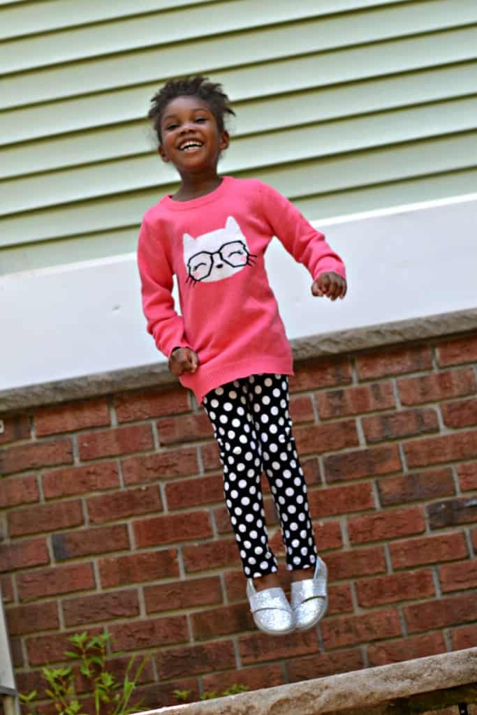 Check out what this little fashionista chose at Kmart for her first back-to-school shopping spree! #Ad