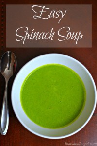 Looking for an easy spinach soup recipe? This one is done in less than 20 minutes, and can be made in the blender! #HolidayBox