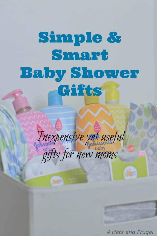 Looking for a great list of gifts for a new mom and baby? Check out these simple and smart baby shower gifts. #JohnsonsPartners Ad