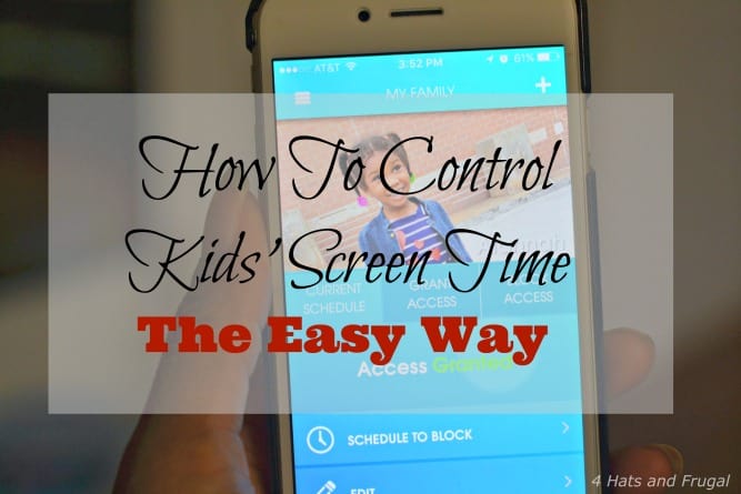 Are you a parent trying to figure out how to control kids' screen time, the easy way? This mom shares her secret. Spoiler: It's free and very simple.