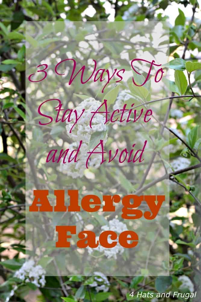 Looking ways to stay active this spring, but allergies are keeping you home? Here are some tips that will help.