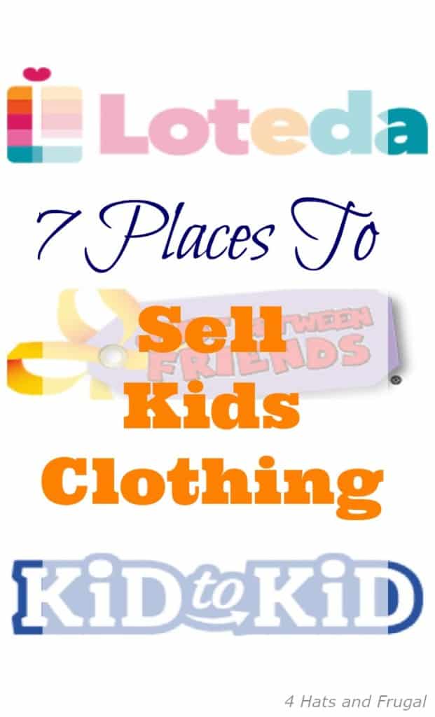 Places To Sell Kids Clothes - 4 Hats and Frugal