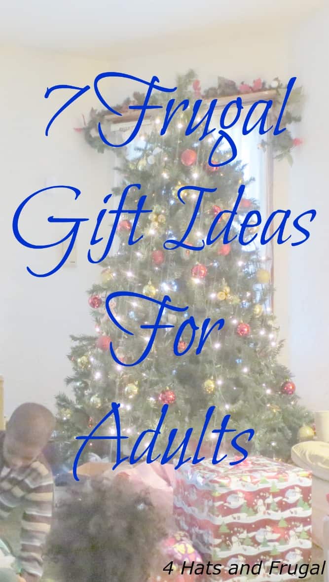 Looking for inexpensive gifts for the adults in your life? Here are 7 frugal gift ideas for you!