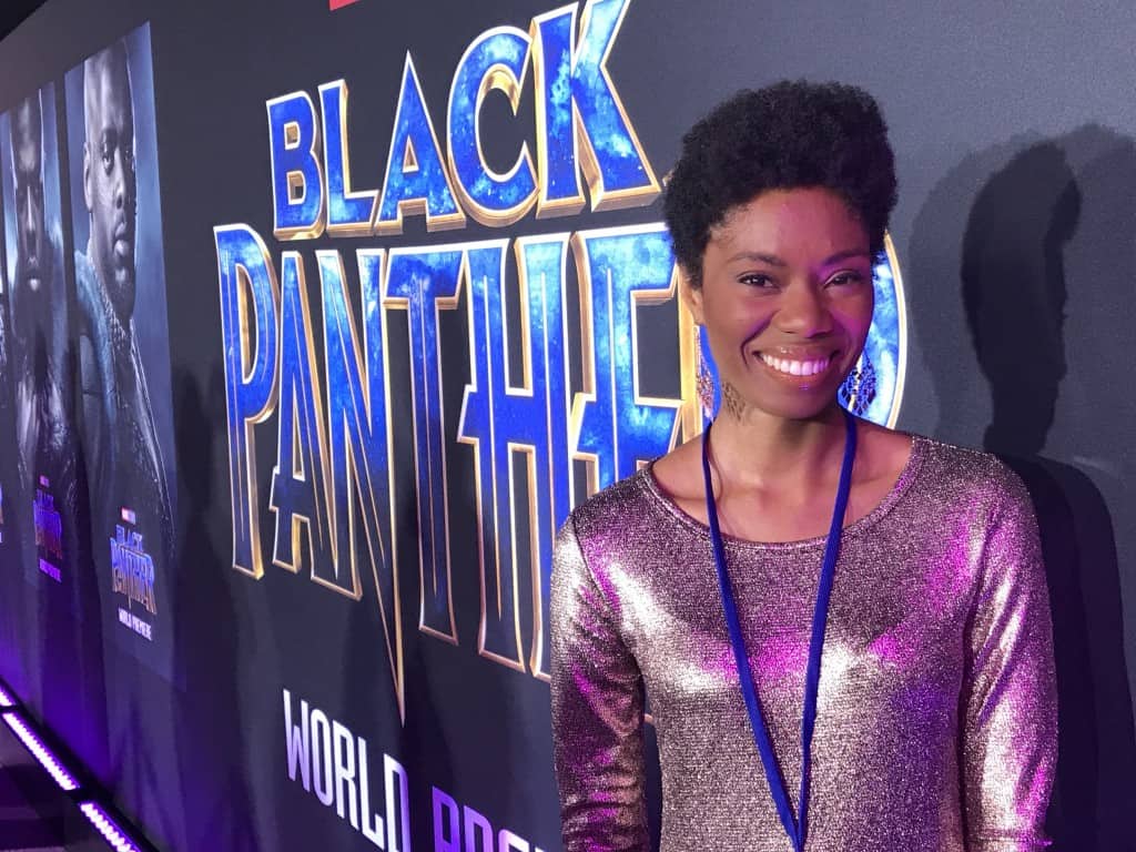 Behind the scenes look at the Black Panther red carpet and premiere!