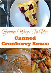 Need to use canned cranberry sauce that's taking over your cupboard? Here are some genius ways to use canned cranberry sauce, that your family is going to LOVE.