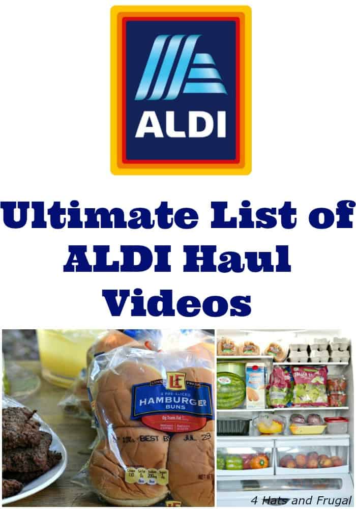 Are you an ALDI lover? You have to check out this ultimate list of ALDI haul videos from YouTube.