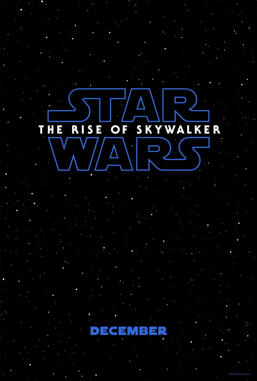 Poster for Star Wars The Rise of Skywalker