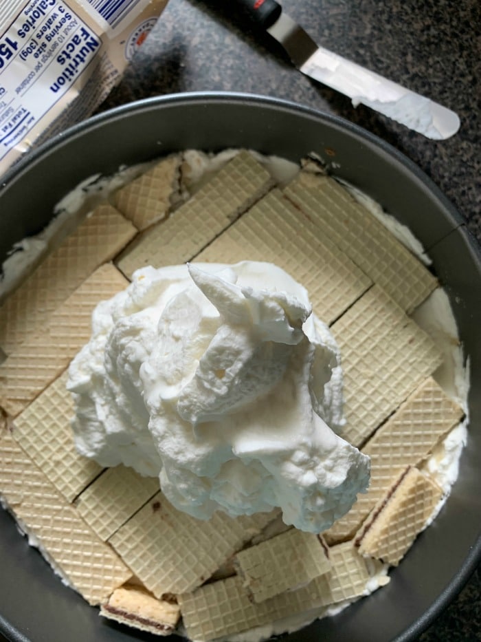Wondering how to make icebox cake? This post shares all the details, including the tools, the steps, and answers the question "what is icebox cake?"
