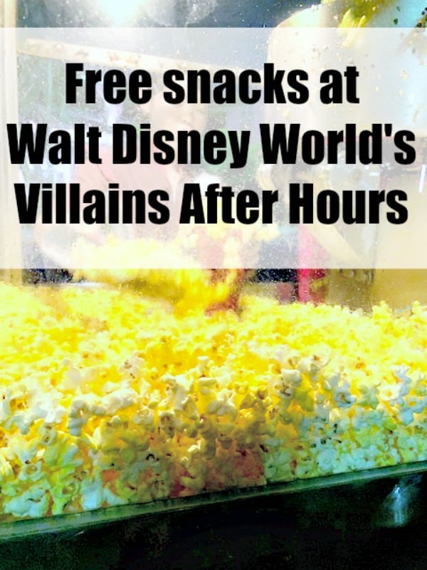 Looking to attend Walt Disney World's Villains After Hours at Magic Kingdom? Here are the best parts of Villains After Hours, including free snacks!