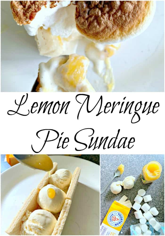 If you love lemon meringue pie, or sundaes, this lemon meringue pie sundae recipe will rock your world.