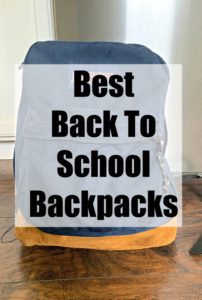 The best back to school backpacks that you'll once and have forever.