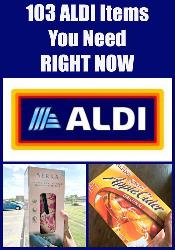 There are at least 100 ALDI special buys you need to have in your life immediately. This posts shares about 103 of them. Have you tried any of these items?