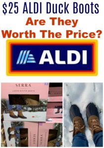 Everyone is talking about these $25 ALDI snow boots, because they are so afforable. But, are they worth the trouble? This post shares the details.