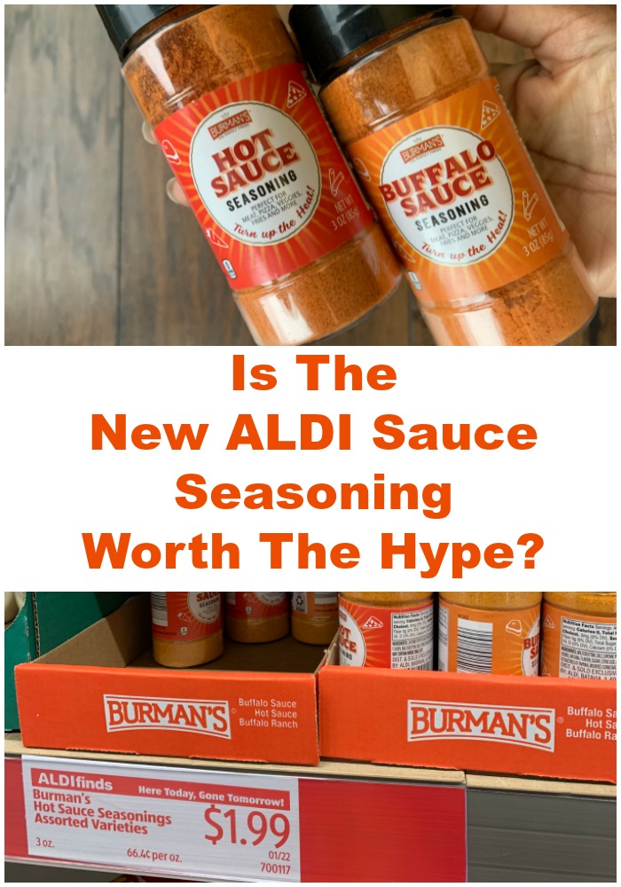 Have you seen ALDI buffalo sauce seasoning in your store? This post shares a review of these ALDI special buys seasonings, including the hot sauce version.
