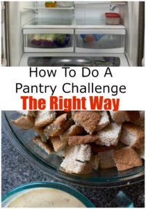 Tried to do a pantry challenge? Did you know there's a right and wrong way to do it? This post shares tips, tricks and hacks you need to rock the challenge.