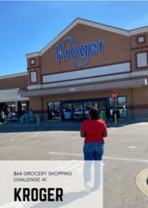 Have you tried grocery shopping at Kroger on a tight budget? This wife and mom took on the $64 grocery budget challenge at Kroger, and learned so much!