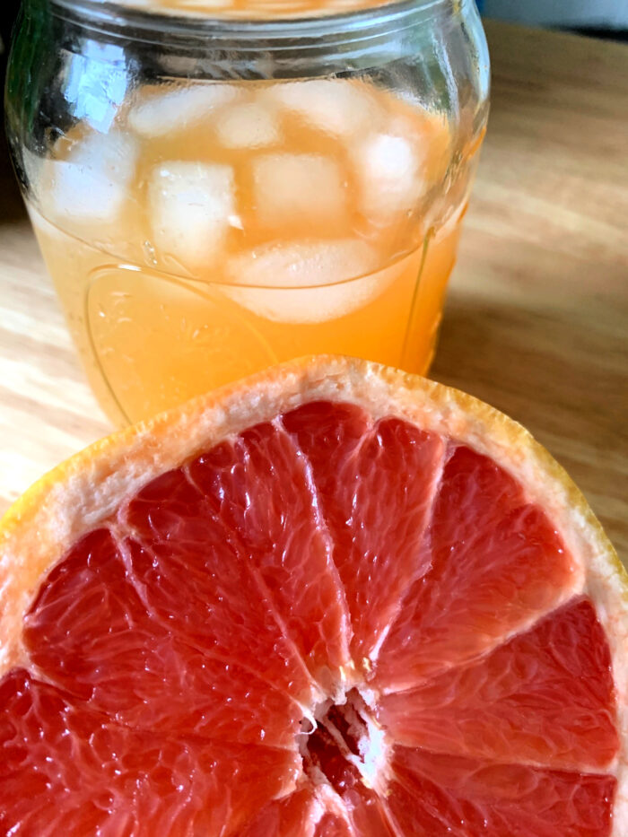 Want a change to your usual margarita recipe? This ginger grapefruit margarita is a fun cocktail to try if you love tequila and citrus!