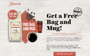 Want to learn how to get free coffee? This post shares how to grab half a pound of free, fresh coffee, plus a free travel mug!