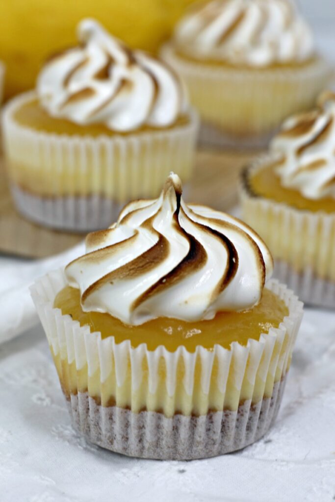 Lemon Meringue Cheesecake bites are a delicious dessert to make during those early spring days